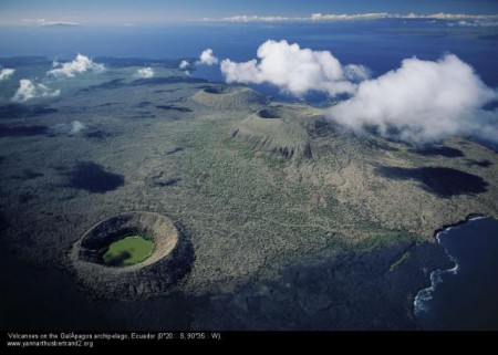 Volcanes en Galápagos
